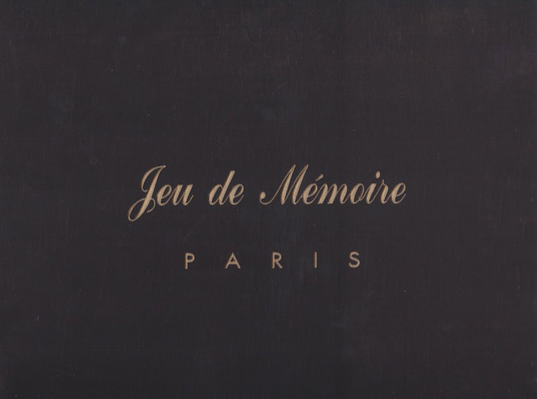 <em>Jeu de Mémoire Paris</em> (“Memory Game”) 1994