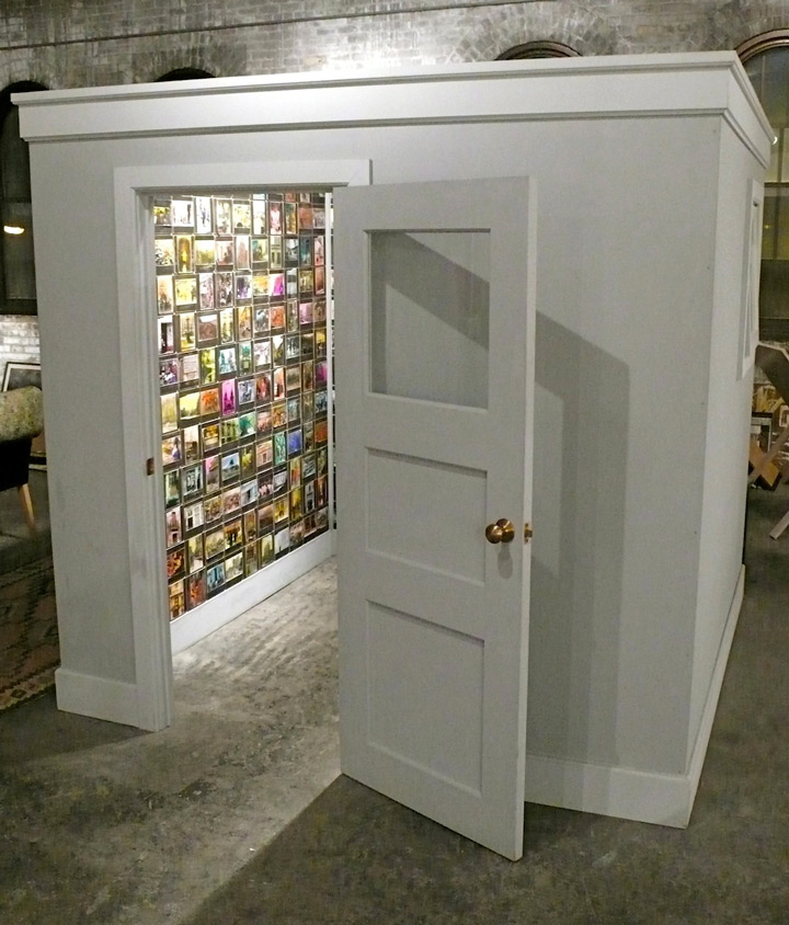 “Pascal’s Room” 1998 (room of photographs, 87 x 89")